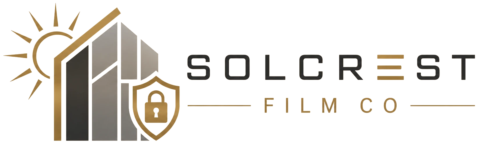 Solcrest Film Co premium window film Los Angeles logo